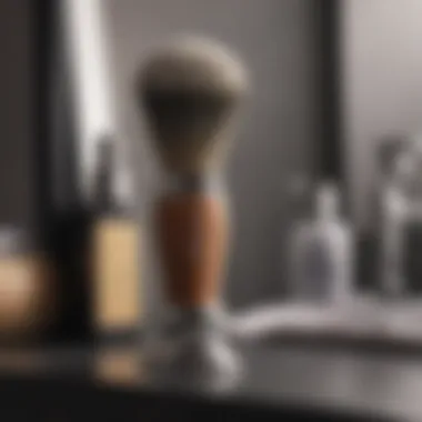 Essential Shaving Tools for Flawless Results Elegant shaving tools displayed on a countertop
