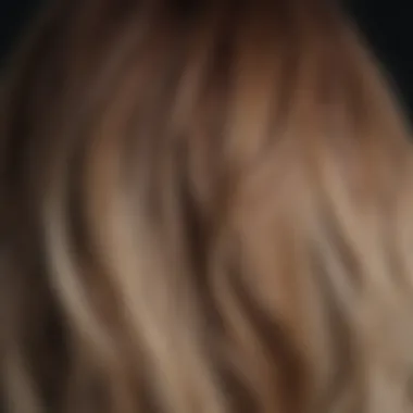 Cool tone hair color palette