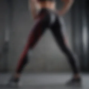 Durable Leggings for Ultimate Flexibility in Motion An athlete demonstrating flexibility and movement in durable leggings.