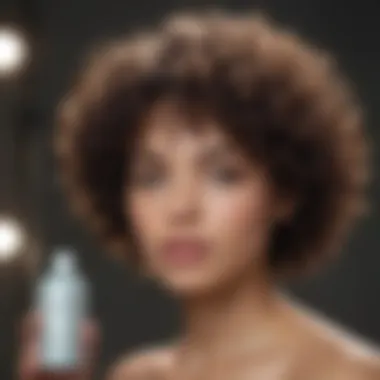 A collection of shampoos specifically formulated for curly hair