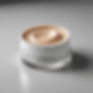 Premium Stretch Mark Creams An array of premium stretch mark creams displayed elegantly
