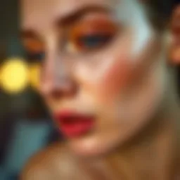 Illustration of various sunscreen formulations suitable for acne-prone skin