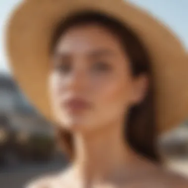 Application Techniques for Effective Sun Protection Illustration showing proper application techniques for sunscreen