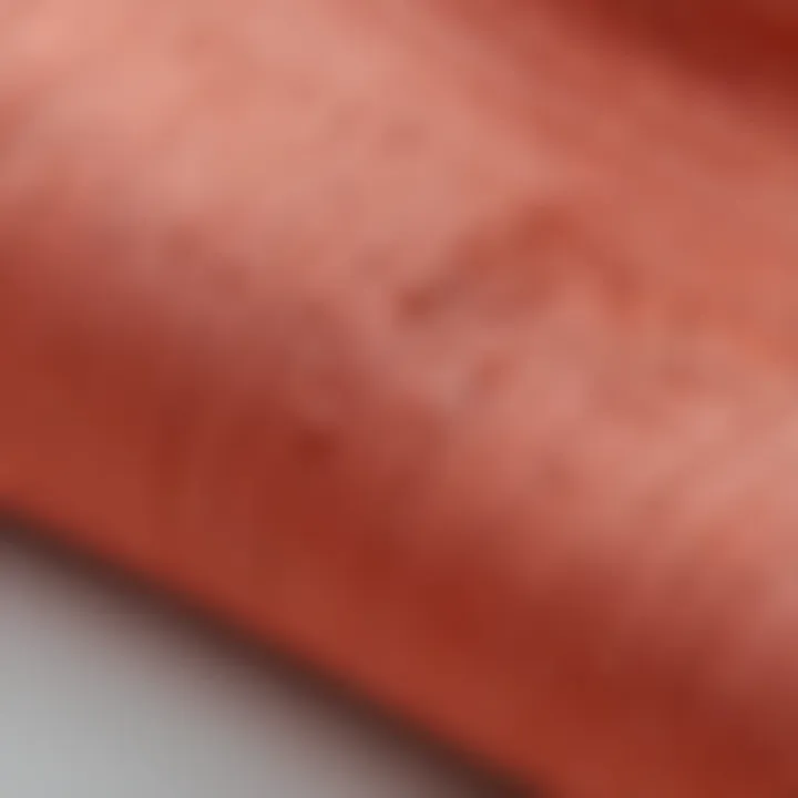 Close-up of tankini fabric texture