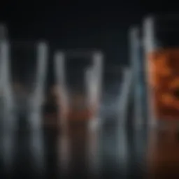 Elegant glassware collection showcasing various styles