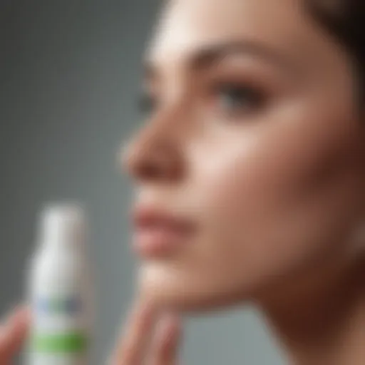 Detailed view of Cetaphil product range