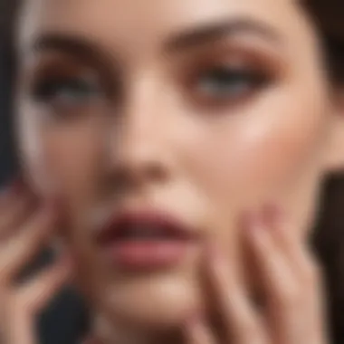 Flawless Application Techniques Visual representation of flawless dip nail application techniques.