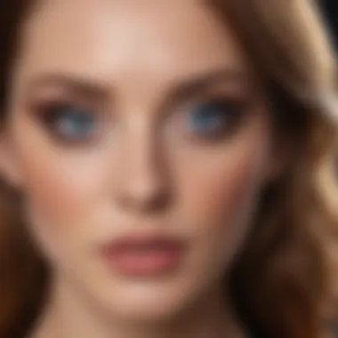 Color Theory for Enhancing Blue Eyes with Charlotte Tilbury Visual representation of color theory applied to blue eyes, featuring shades that enhance and contrast effectively.