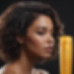 Natural hair care products for black hair maintenance
