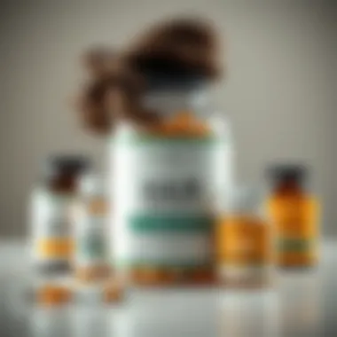 A visually engaging representation of dietary supplements for hair enhancement