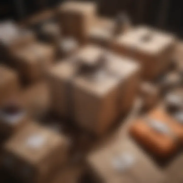 Thoughtfully arranged care package ready for delivery