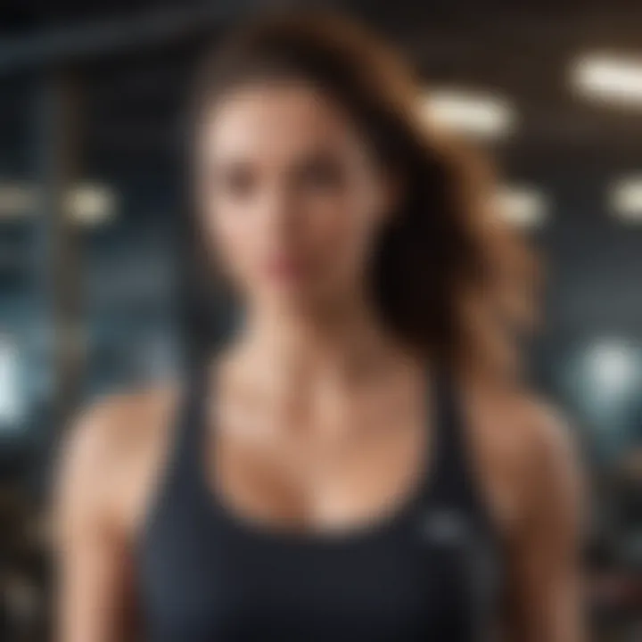 A chic athleisure look for casual outings and fitness activities.