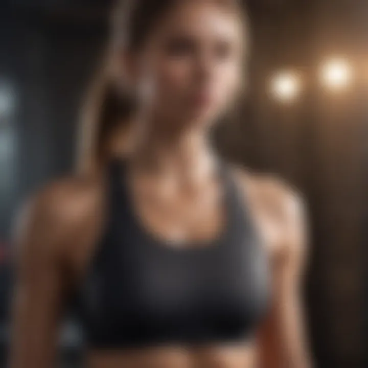 Sustainable workout gear made from eco-friendly materials.
