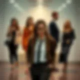Professional attire showcasing various styles for the workplace