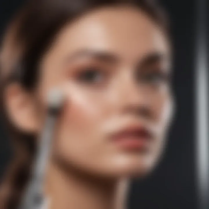 Professional treatment tools showcasing advanced skincare techniques