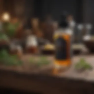 Natural Remedies: Nature's Solutions for Dark Spots Natural ingredients for home remedies on a wooden table