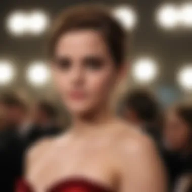 Cultural Impact: Emma Watson's Advocacy for Feminism Emma Watson at a cultural event promoting feminism