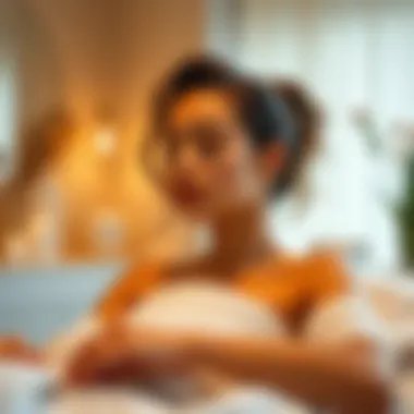 Indulging in Scalp Self-Care A luxurious spa setting emphasizing self-care for the scalp