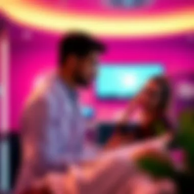 Expert discussing the benefits of light therapy