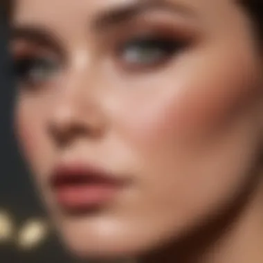 Flawless Application Technique for Cool Undertones An elegant makeup application with cool tone foundations.