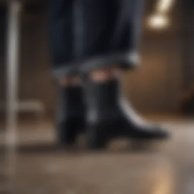 Versatile Styling Options with Chelsea Boots Various styling options for black Chelsea boots with heels