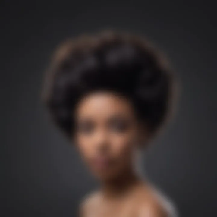 Diverse range of hairstyles showcasing the versatility of black hair.