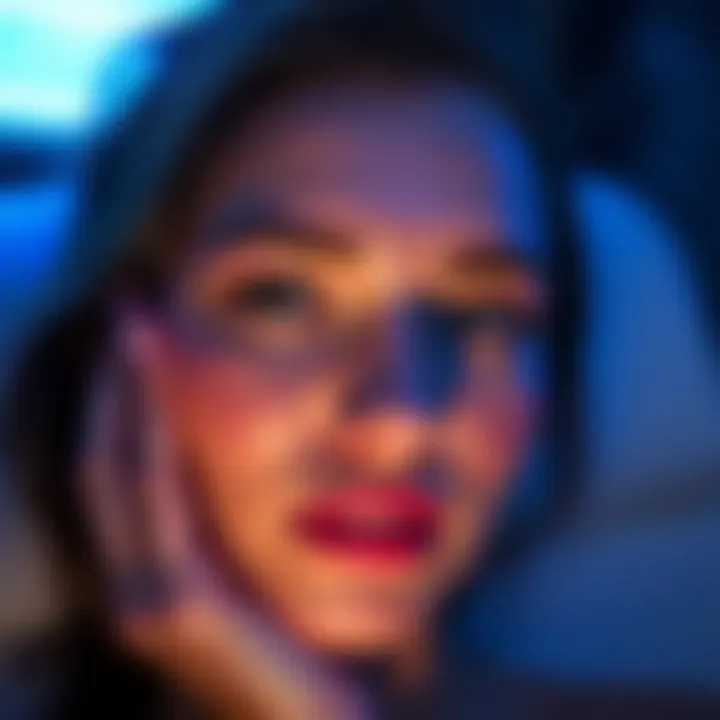 Benefits of Blue Light Therapy in Skincare Visual summary of the benefits of blue light therapy in skincare routines