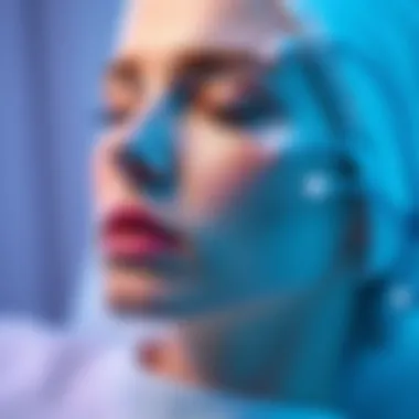 Skin Conditions Addressed by Blue Light Therapy Graphic of skin conditions benefitting from blue light therapy