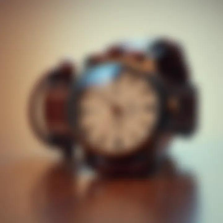 Timeless Leather with Contemporary Flair Classic leather strap watch with a modern twist