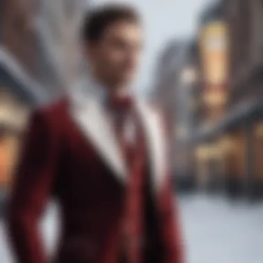 Sophisticated Groom's Wear for Cold Weather Weddings Warm and fashionable groom's attire suitable for winter nuptials