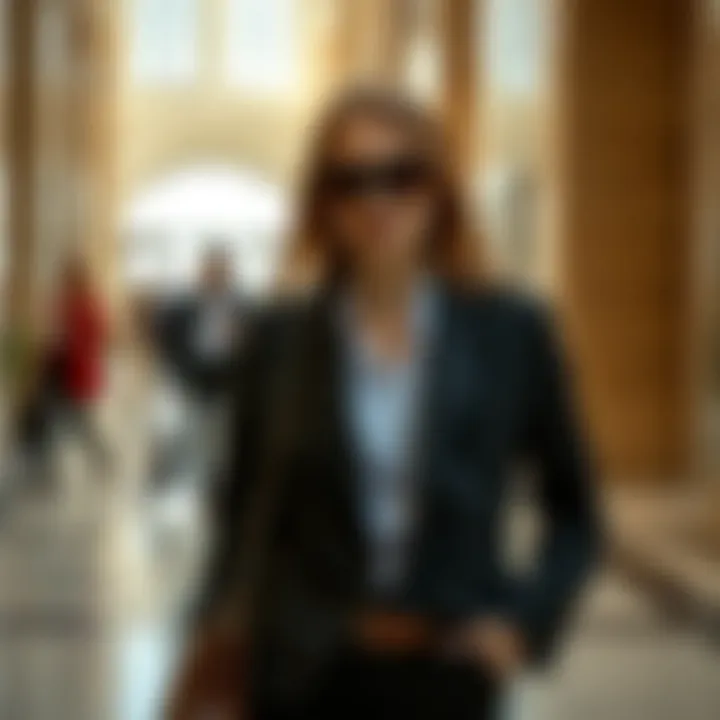 Color palette for professional outfits highlighting seasonal trends