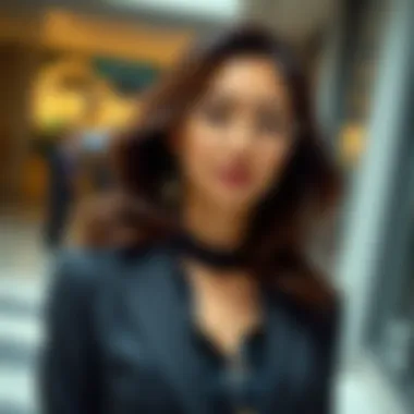 A stylish corporate outfit reflecting personal style and professionalism