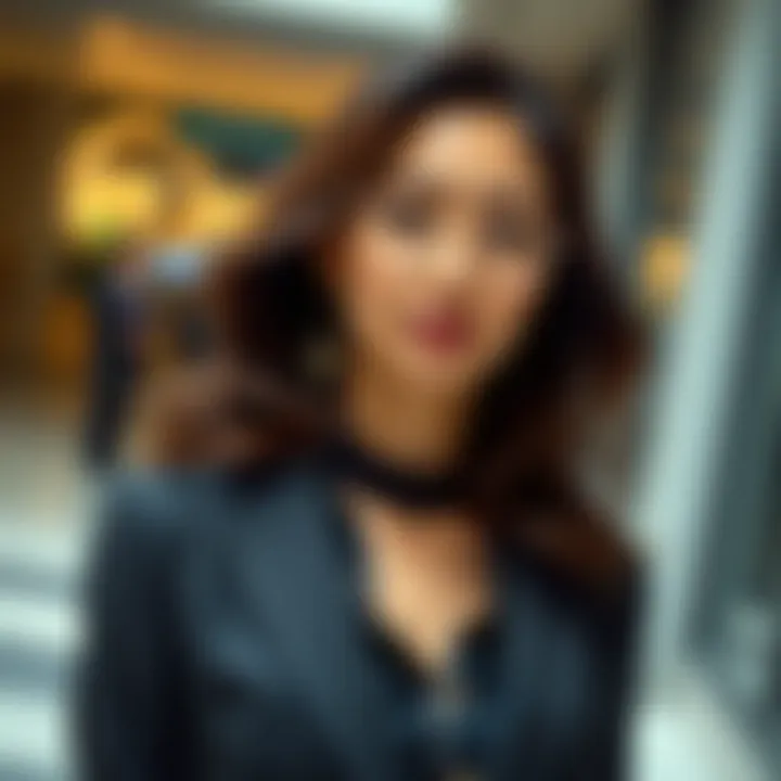 A stylish corporate outfit reflecting personal style and professionalism