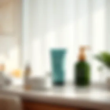 A serene setting for a daily skincare routine.