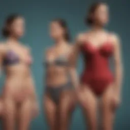 Historical bathing suit design evolution
