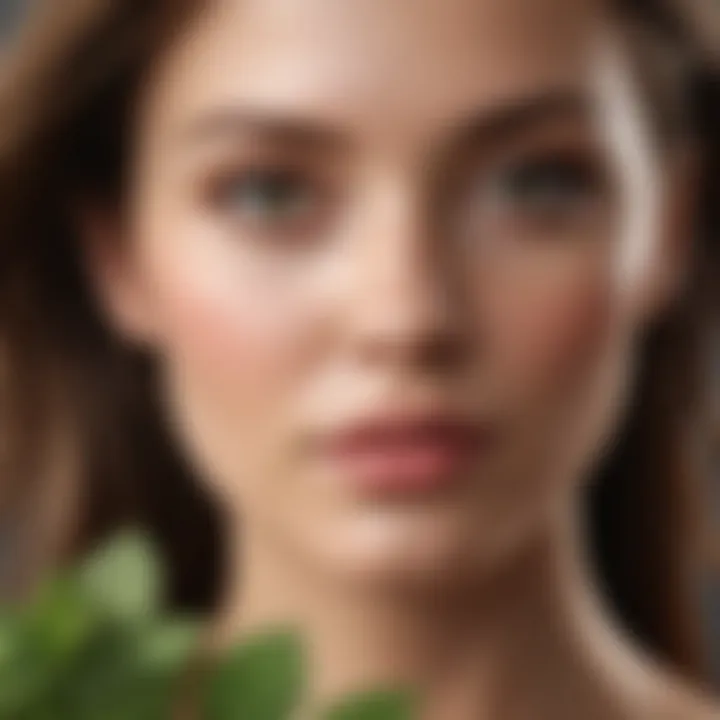 A collection of natural ingredients known for enhancing skin health