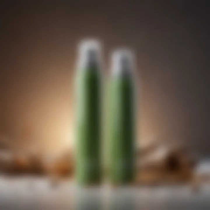 Eco-friendly packaging of organic beauty products