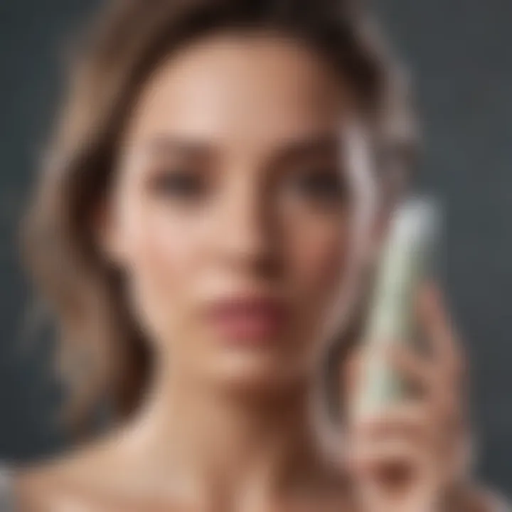 Different hair types with suitable organic dry shampoo options