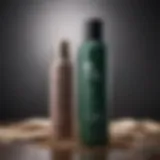 Natural ingredients found in organic dry shampoo sprays
