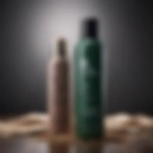 Natural ingredients found in organic dry shampoo sprays