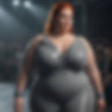 Unisex Fashion Takes the Runway Fashion runway featuring plus size unisex clothing collection