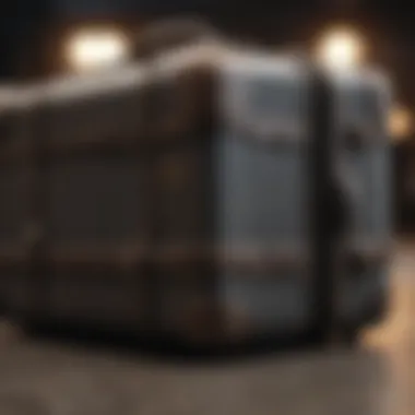 High-quality luggage showcasing durable materials