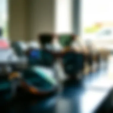 Diverse Range of Ray-Ban Models A stylish display of various Ray-Ban models showcasing diversity