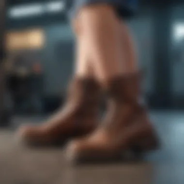 Styling Options with Combat Boots Stylish outfit featuring Steve Madden platform combat boots paired with casual attire.