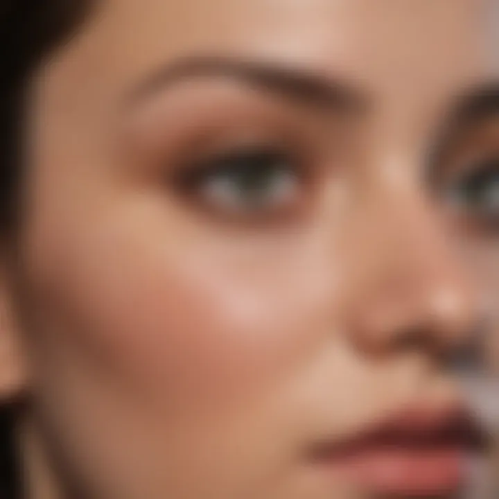 Visual representation of different skin types