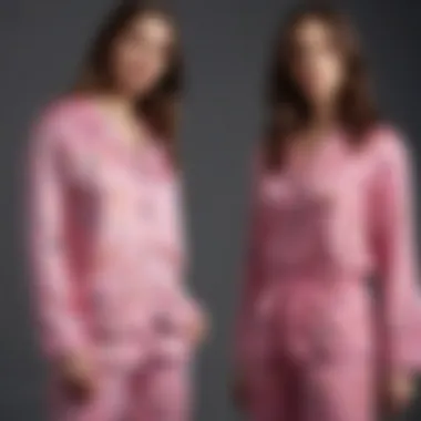 Vibrant Designs in Funny Pajama Sets Colorful pajama sets featuring humorous graphics and catchy phrases.