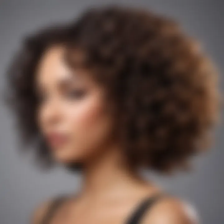 Diverse hair types styled with pearl wand curls.