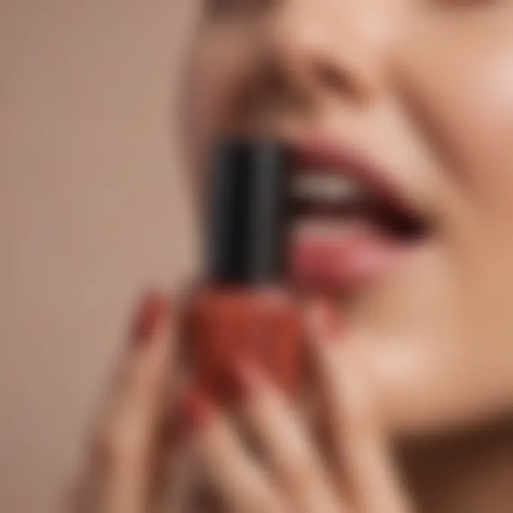 Diverse palette of nail shades catering to various skin tones