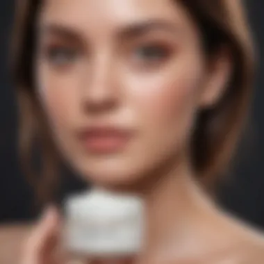User Testimonials and Reviews User testimonials displayed alongside moisturizer products