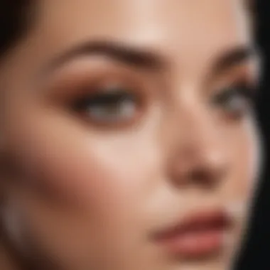 Transformative Effects of Eyebrow Tinting Comparison of before and after eyebrow tinting results